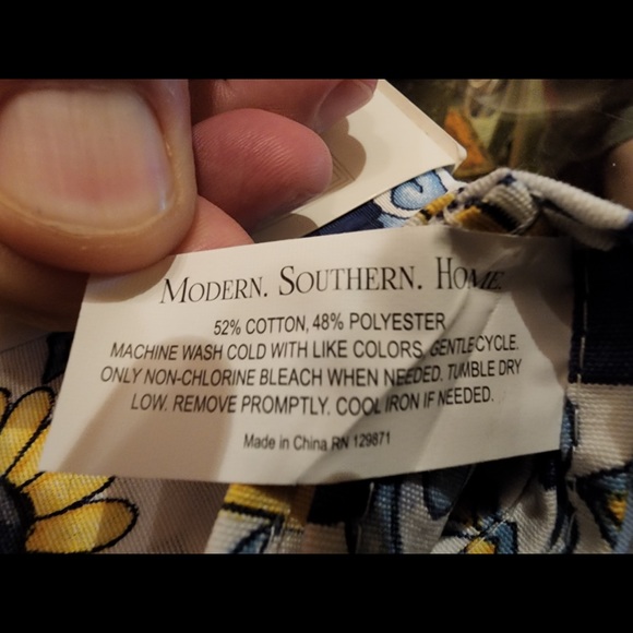 NEW ModernSouthernHome Al Fresco 4 Sets of 2 Napkins. 52% Cotton & 48% Polyester - Picture 5 of 12